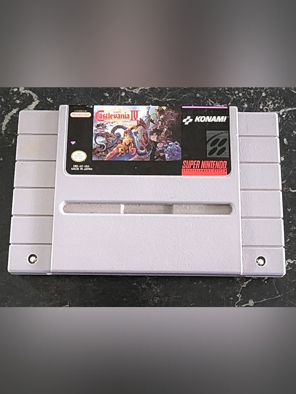 Very Good Condition Super Castlevania IV For Super Nintendo